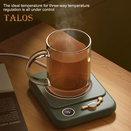 Scalda tazze da caffè elettrico Spegnimento automatico Display LED Sottobicchiere riscaldato USB Tre impostazioni di temperatura Sottobicchiere termostatico per tazze