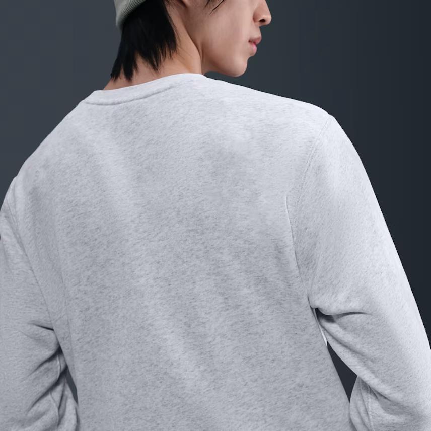 Nike Clothing Sweatshirts Men's Heather Crew Neck Moderate FN3889-051