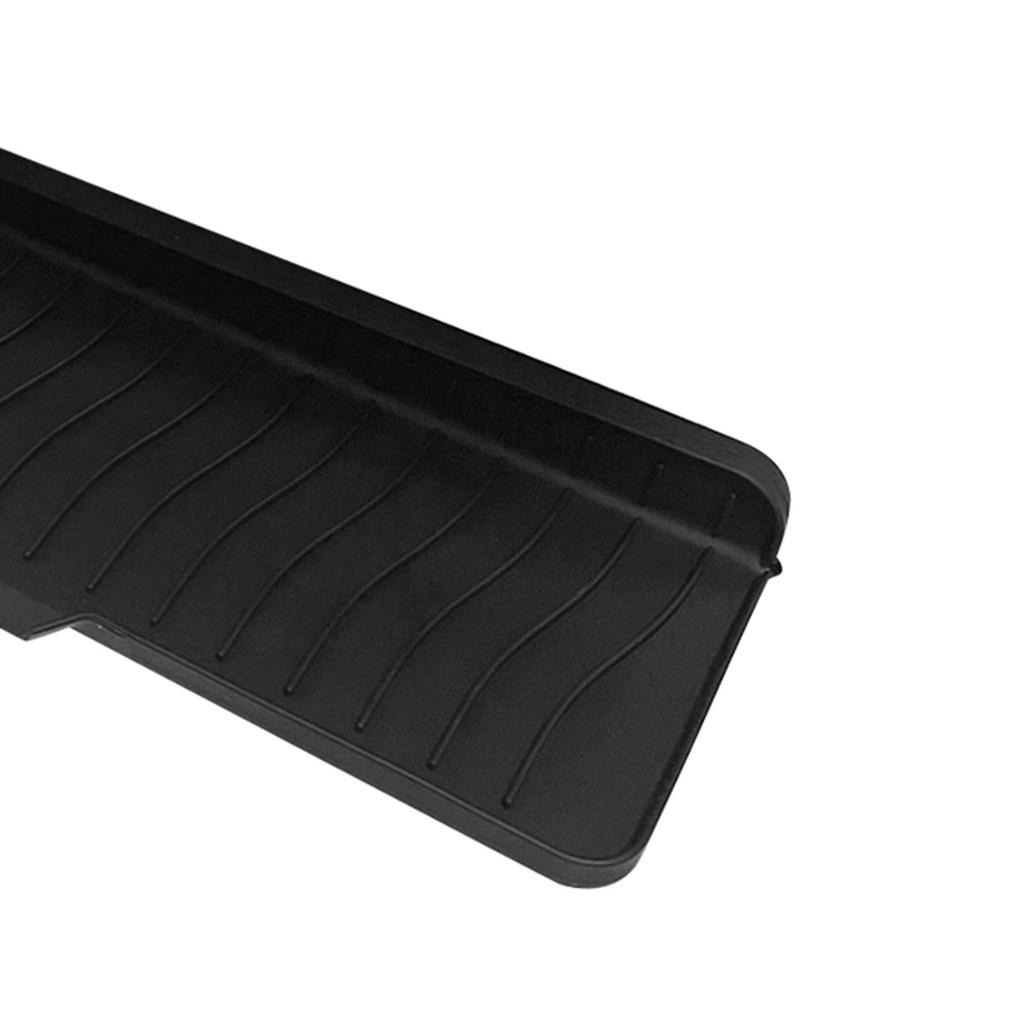 Kitchen Sink Splash Guard, Faucet Handle Drip Catcher Mat, Draining Mat behind Faucet, Water