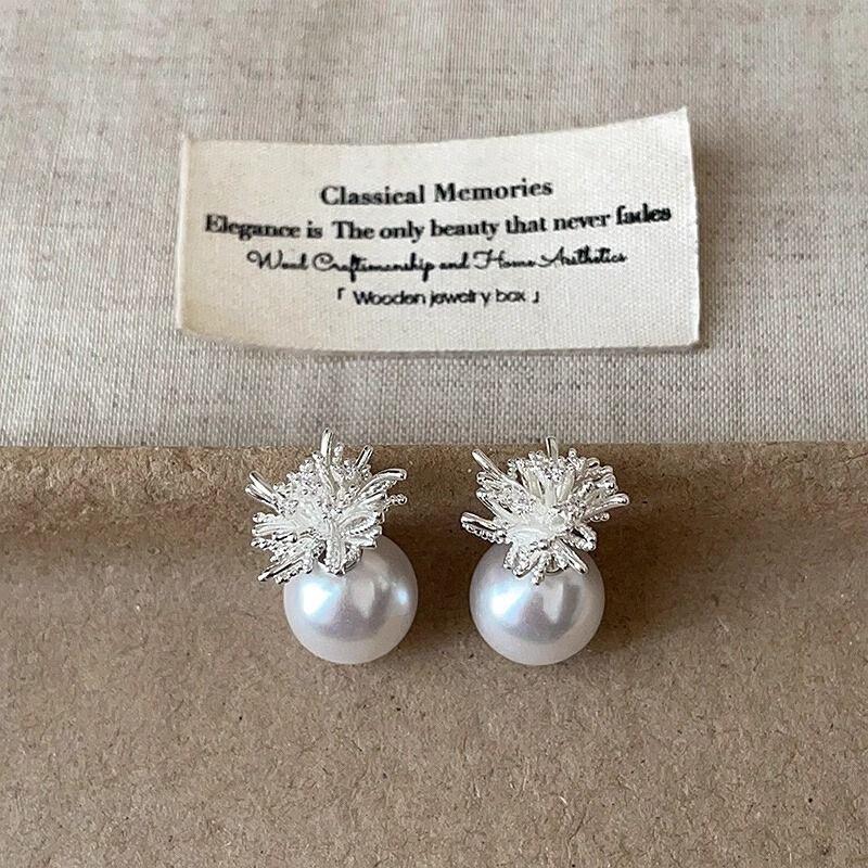 

Unique Versatile Fireworks Style Earrings срібний