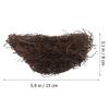 Rattan Bird Nest Handmade Realistic Simulated Nest Decor Garden Craft Wedding Table Decoration Bird Nests Garden Decor