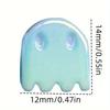 20pcs Acrylic Ghost Beads for DIY Jewelry Bracelets & Beaded Pens - Assorted Colors