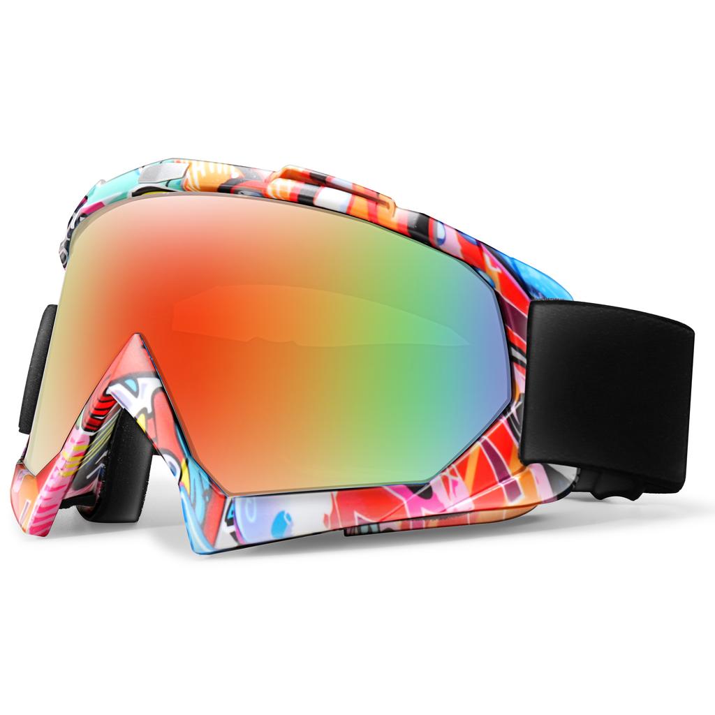 Brand Outdoor Double Layers Anti-Fog Ski Snow Goggles  New Style Snowboard Glasses Snowmobile Eyewear Sport Cycling Googles