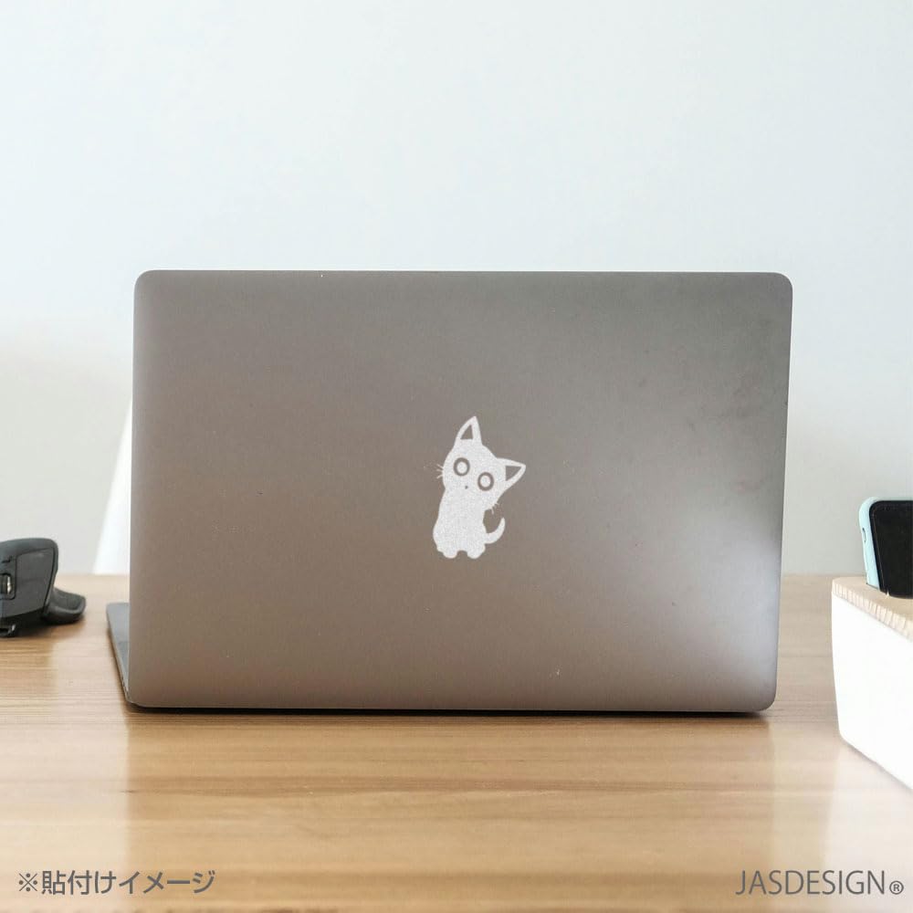 JASDESIGN Cat Sticker Car Cat Motorcycle Helmet Scratch Hiding Wall