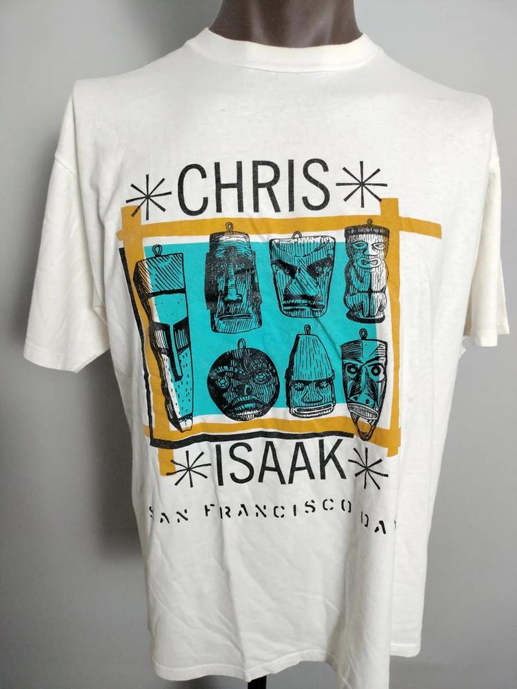 Vintage Chris Isaak San Francisco Days 1993 Tour Concert T-shirt EN157 Unisex T-Shirt M