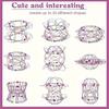Variety Mandala Flower Basket with Many Changes Waiting for You To Explore - Wire Magic Ring Rotating Ornaments, Creative Wire Art Decorating