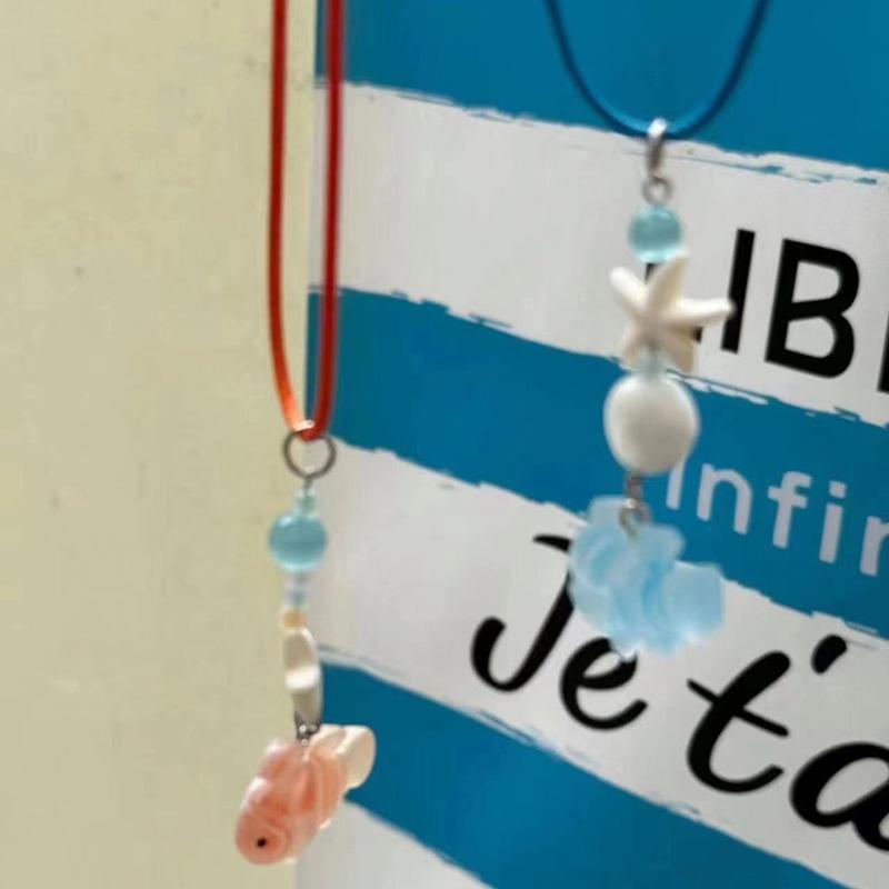 Vintage Cute Clownfish Pendant Necklaces For Women Men Versatile Simple Cool Couple Choker Necklace Jewelry Accessories Gifts