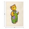 Corduroy Bear Throw Blanket Beach Moving Polar Blankets and Throws Blankets