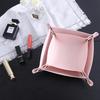 Trays Leather Personalized Desk Organizer Desktop Storage Box for Jewlery Key Cosmetics Glasses Headphone Wallet Office Home Use