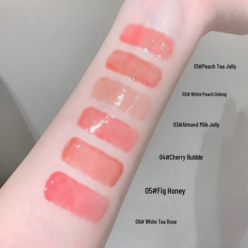 Lucidalabbra Shaqinuo Water-Glow: Traslucido, Lucentezza Specchiata, Rimpolpa le Labbra, A Lunga Tenuta, Giovane, Vibe da Ragazza