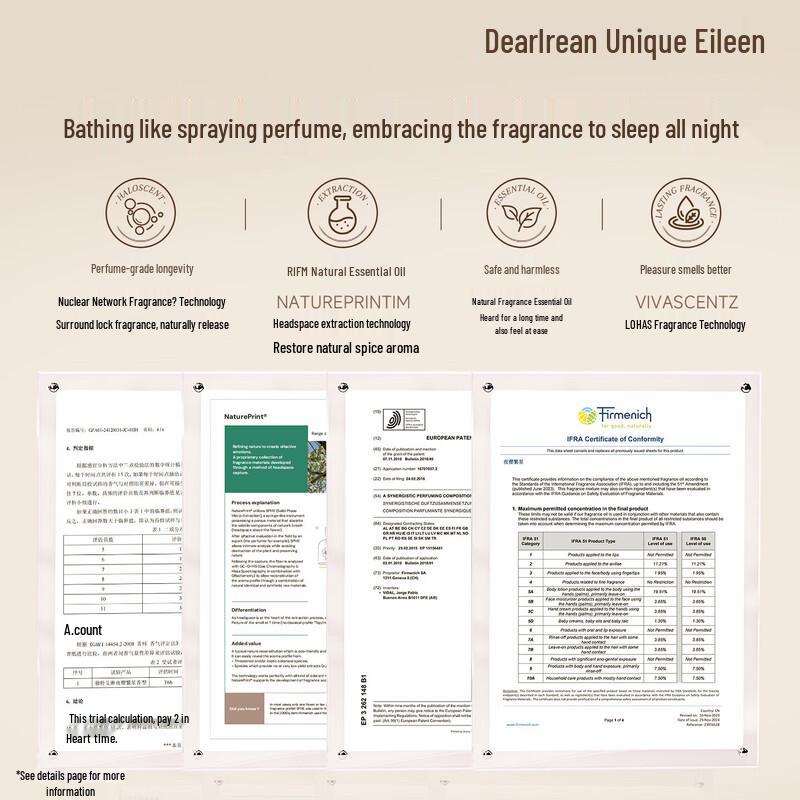 Dear Irean Suriname Lemon Fragrance Shower Gel