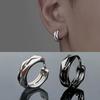 Simple Geometric Hoop Earrings For Men Hip Hop Trend Jewelry Gifts