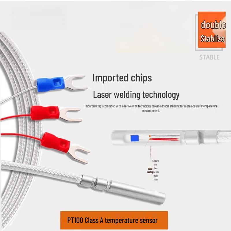 

PT100 Stainless Steel Temperature Sensor
