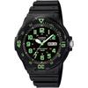 Men S Standard Quartz Watch Mrw 200h 3bv Black Lime Green