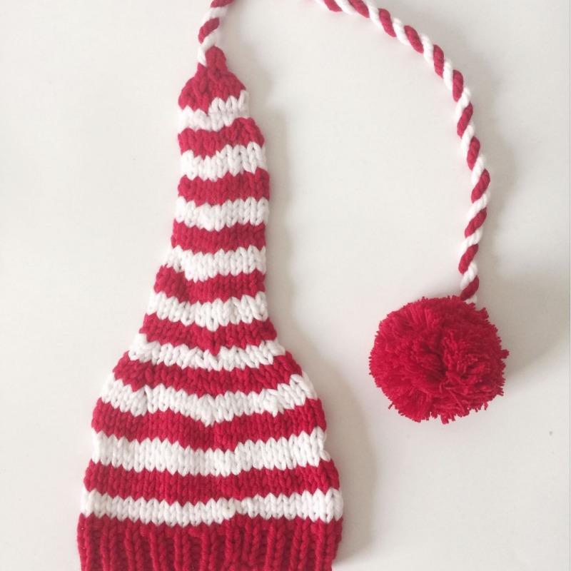 Photography Props Hats, Winter Baby Hats, New Long Tail Ball Hats, Photography Props, Children's Hats, Christmas Hats