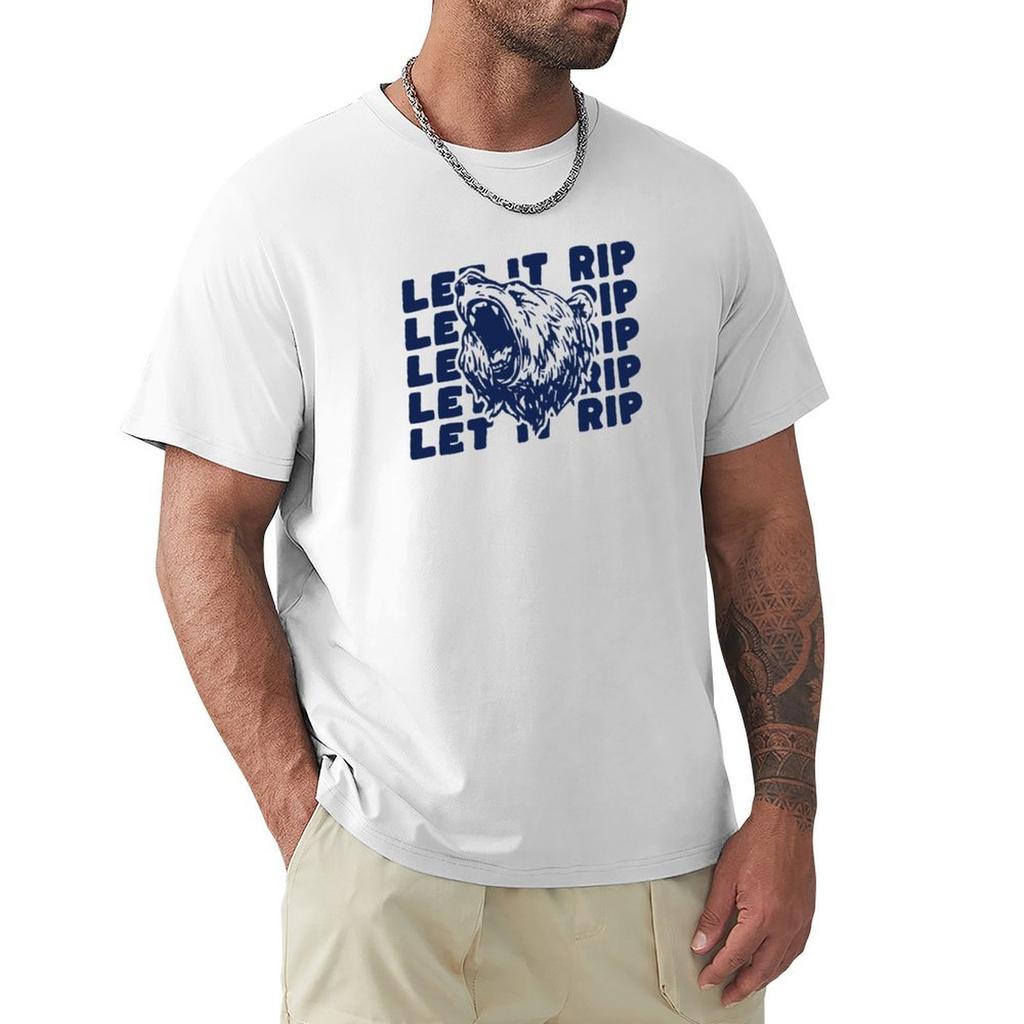 The Bear Let It Rip Trending Tv Show Design Tshirt Plus Size Short Sleeve Tshirt