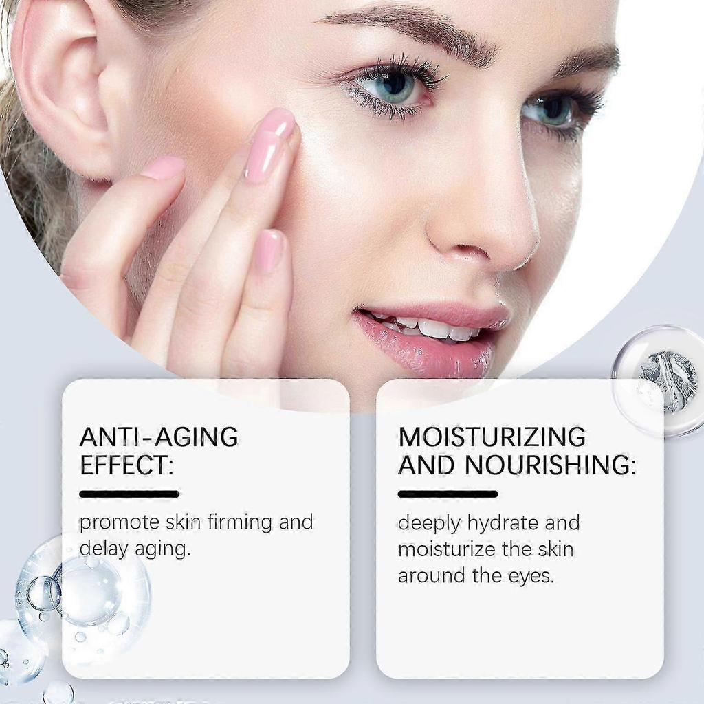 Revitalizing Anti-Wrinkle Eye Cream with Hyaluronic Acid & Vitamin E Deep Hydration, Firming, and Anti-Aging Eye Care for Youthful, Bright Eyes