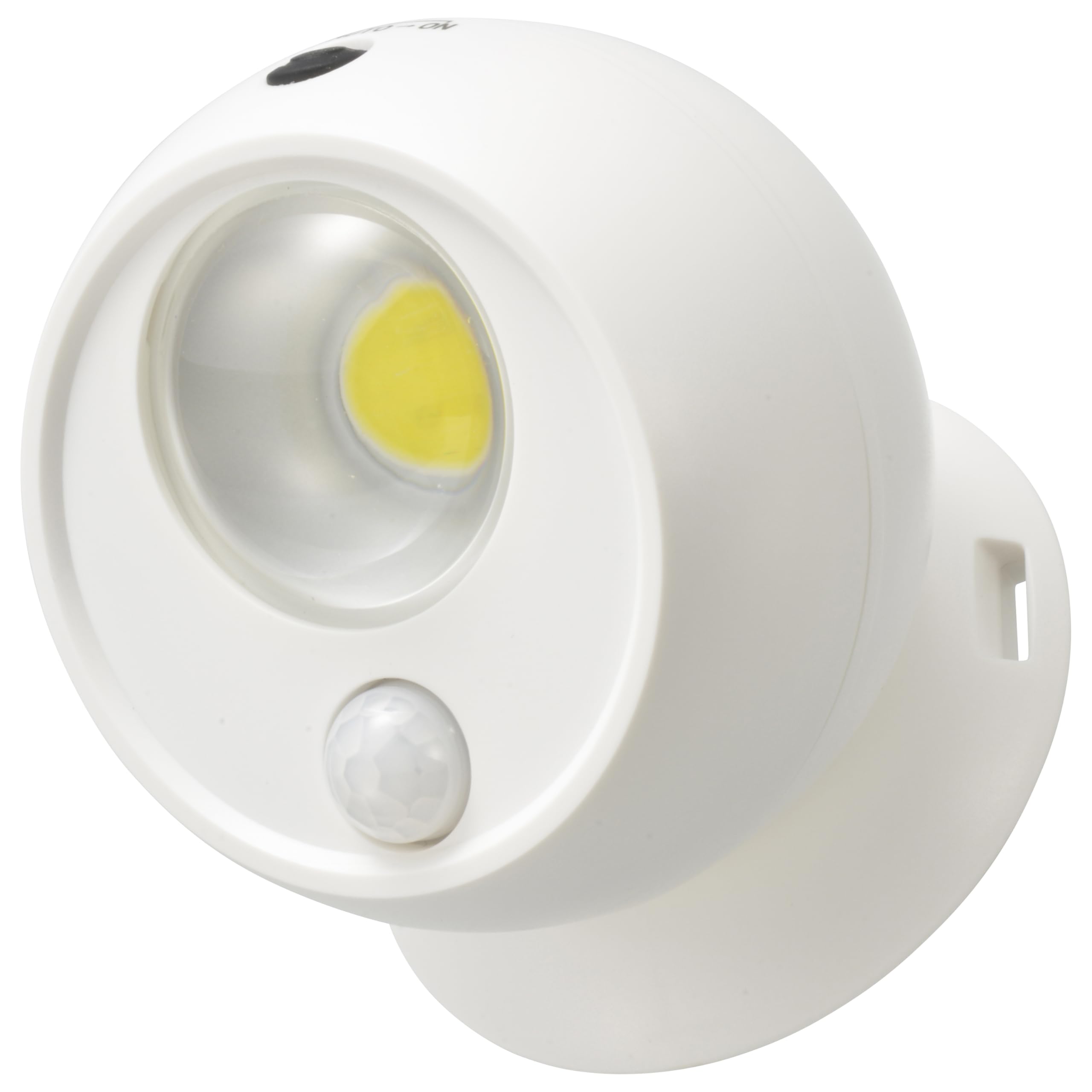 

OHM Sensor Ball Light with Light and Motion Compact Outdoor Garden White OHM Electric Battery-Operated Sensor, Light, LT-SOW10-W 06-5258 білий
