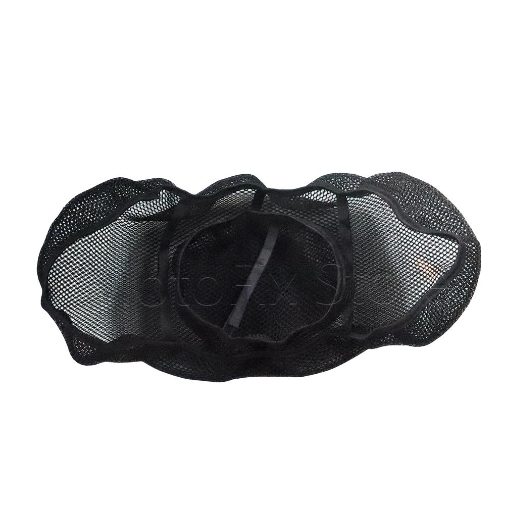 

For Suzuki AN250 AN400 AN650 Skywave 250 400 650 Motorcycle Seat Cover 3D Mesh Fabric Seat Non-Slip Breathable Heat ulation чёрный