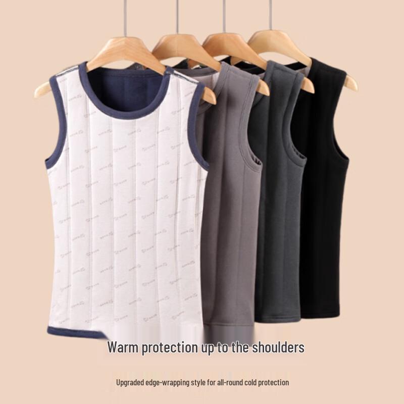 Men's Thickened Wool-Lined Thermal Vest