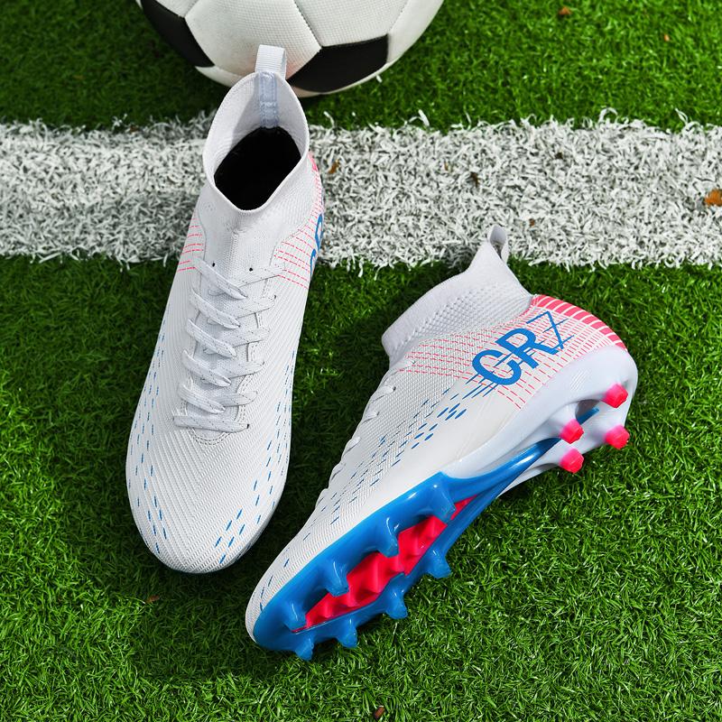 Football Shoes Men TF/FG Professional Youth Anti-Skid Indoor Fast Soccer Outdoor Activity Training Football Sneaker