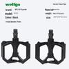 WELLGO M195 Ultra-Light Aluminum Alloy Bicycle Pedals with Dual DU Bearings