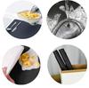 Set Of 8 Trival Black Table Mats