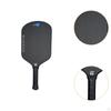 Pickleball Paddle Non Slip Handle Carbon Fiber for Power Consistency Control Blue