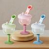 3Pcs/1Pc Covered Goblet Sippy Cup, Fall-proof Design for Juice and Milk, Ideal for Parties, Birthdays and Daily Use.
