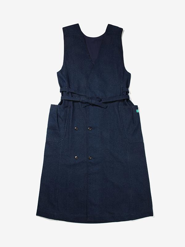 BBC EARTH W Denim Wrap Dress_Denim