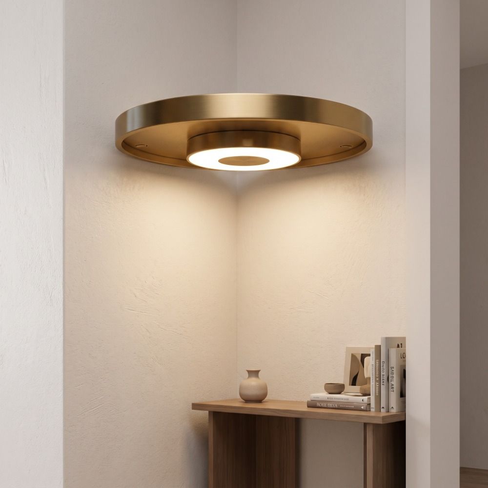 Wall Mounted Floating Wall Shelf Built-in LED Lights Wall Mount Shelf Display Storage