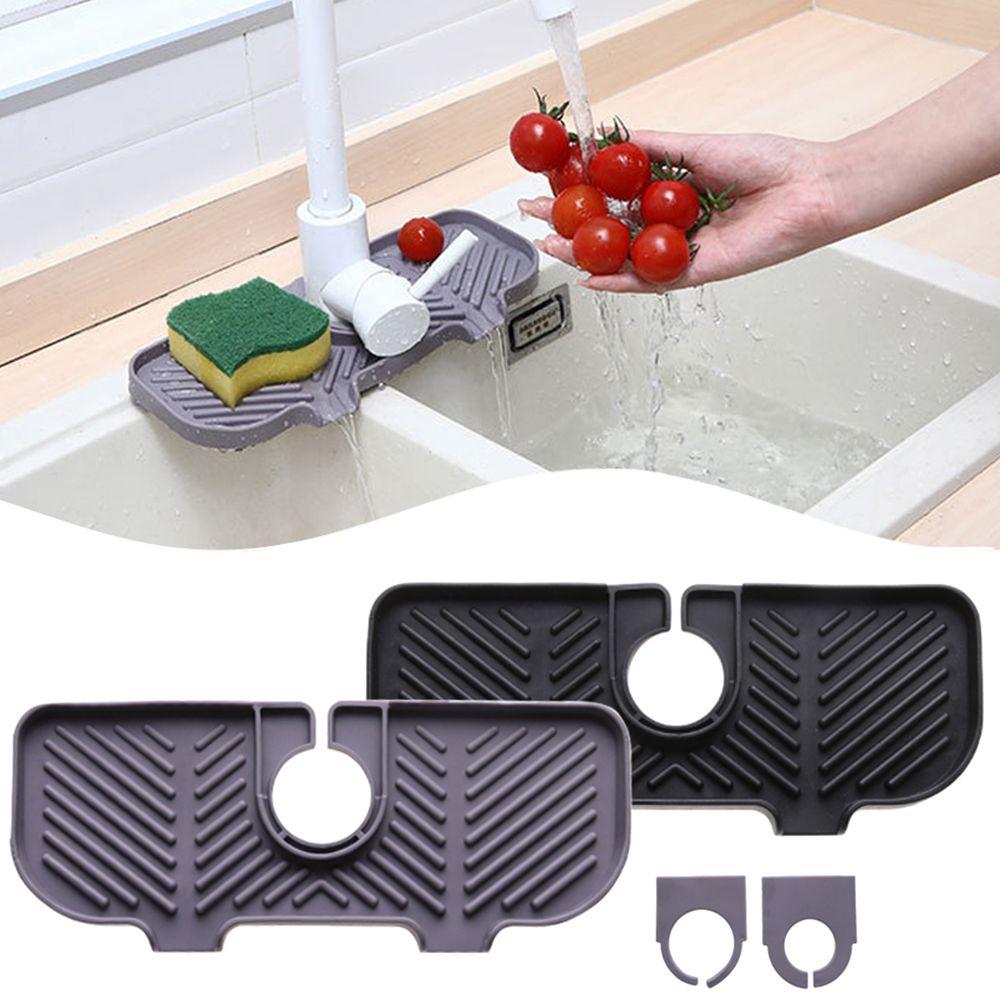 Countertop Protector Faucet Absorbent Mat Sink Splash Guard Faucet Absorbent Pad Drip Catcher Mat