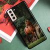 Horse Animal Phone Case For Samsung Galaxy S22 S23 S21 S10 Plus Note 20 Ultra Note 10 S20 FE Cover Fundas