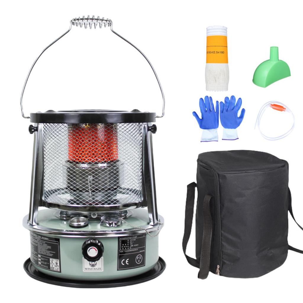 Liftable Kerosene Stove Heater Outdoor Tent Kerosene Stove Multifunctional Hiking Heating Cooking