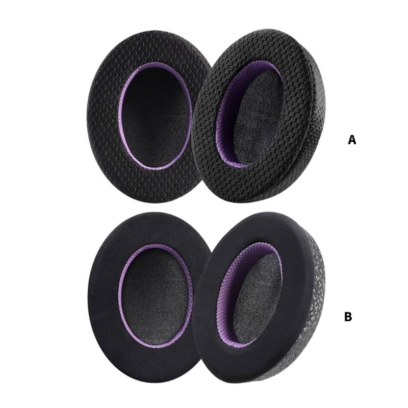 Memory Foam Ear Cushions Compatible for Cloud Flight/CloudX/Cloud2/Cloud3 Headphone Breathable Fabric Earcups Earpads