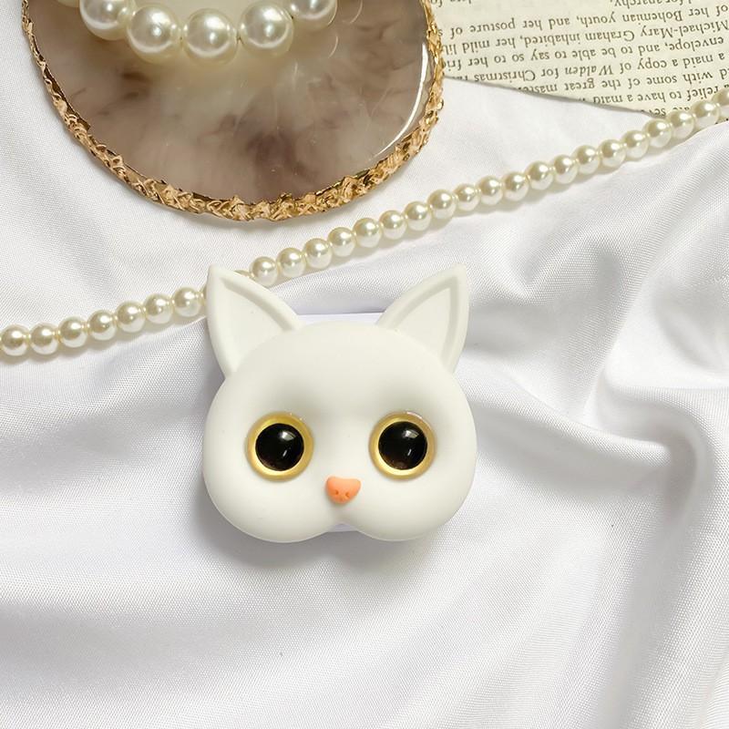 

Original Ins Style 3D Cute Cat Phone Airbag Bracket Adhesive Portable Makeup Mirror Selfie Ring