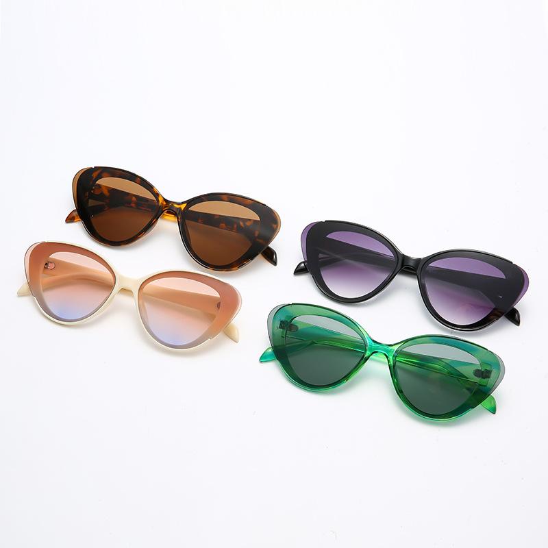 1PC Fashion Vintage Cat Eye Sunglasses Retro Small Frame SunGlasses for Women UV400 Protection Eyewear