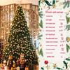Large Luminous Christmas Tree Frame - 3 to 10 Meters for Hotels & Malls