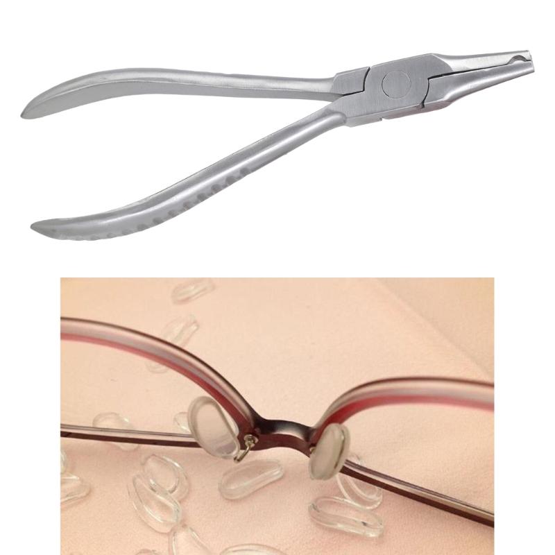 Long Last  Steel Glasses Nose Pad Pliers Adjusting Tool for Precise Eyewear Repair and Maintenance Tool for Glasses