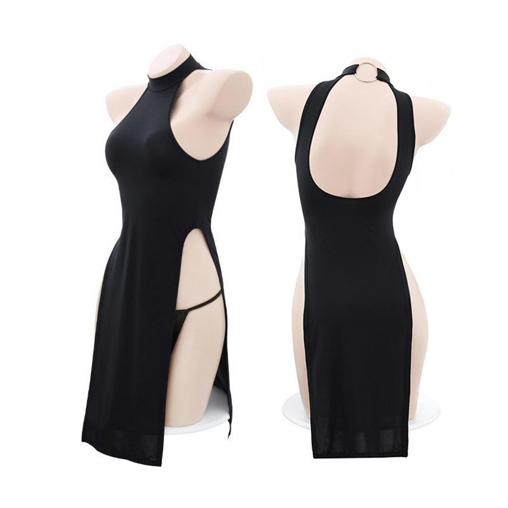 Sexy Erotic Chinese Costume Cosplay Set Extreme Sexy Cute Clothing Long Slip Bold Tight Costume Seductive Costume Fancy Dress Adult Free Size
