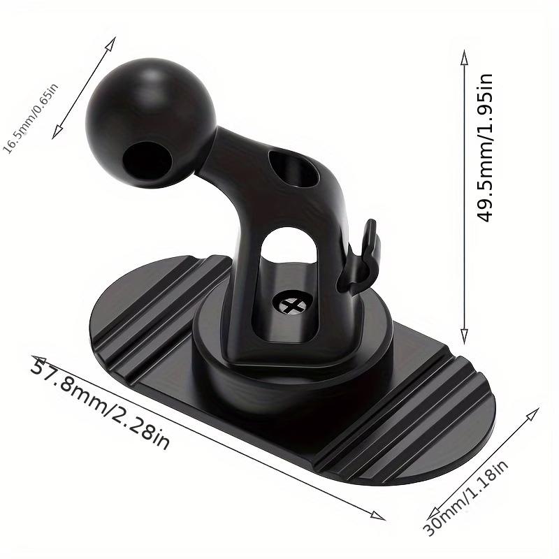 Universal Car Dashboard Phone Holder Base 17mm Ball Head Sticker Base for Car Cellphone Stand for IPhone Samsung Xiaomi Huawei