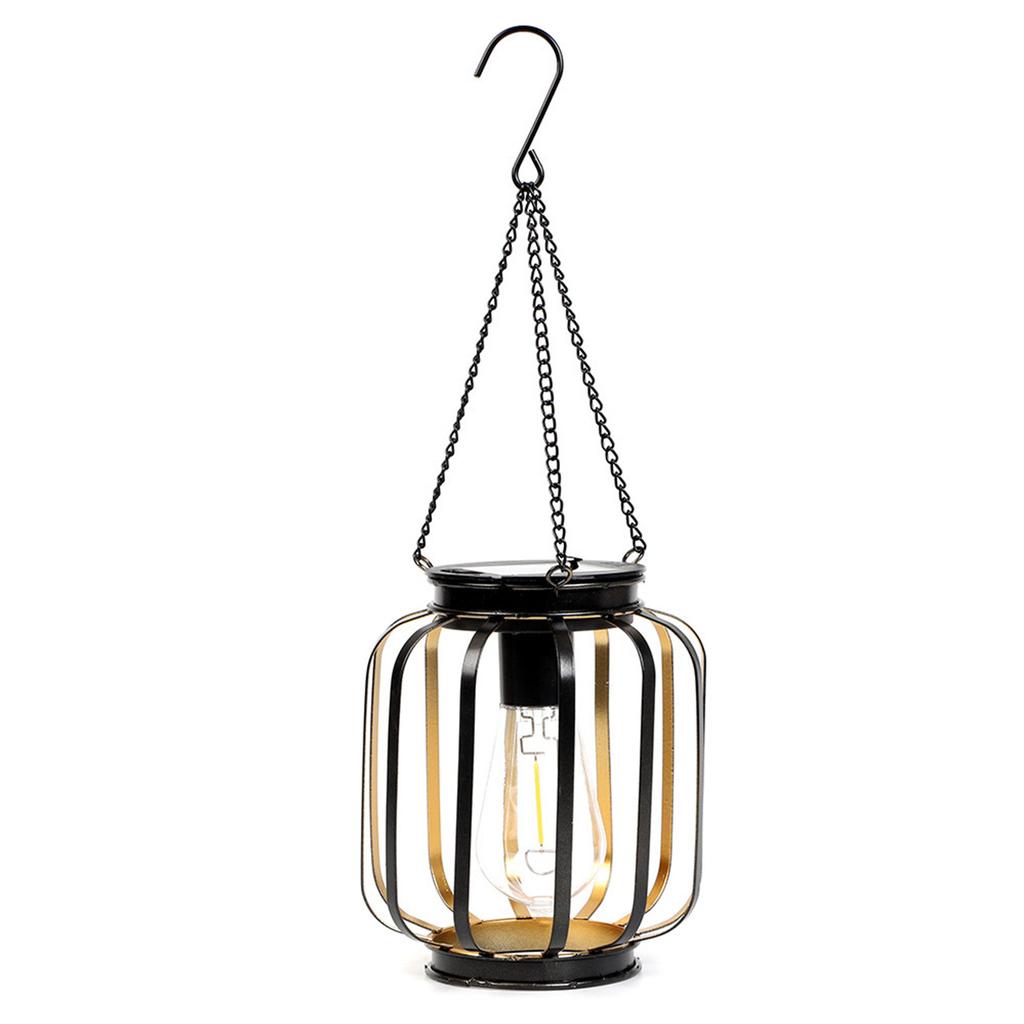 JYL TS/063,Hanging Hollow Iron Solar Outdoor Light for Garden Landscape Night Lamp Home Ambient Projection Light