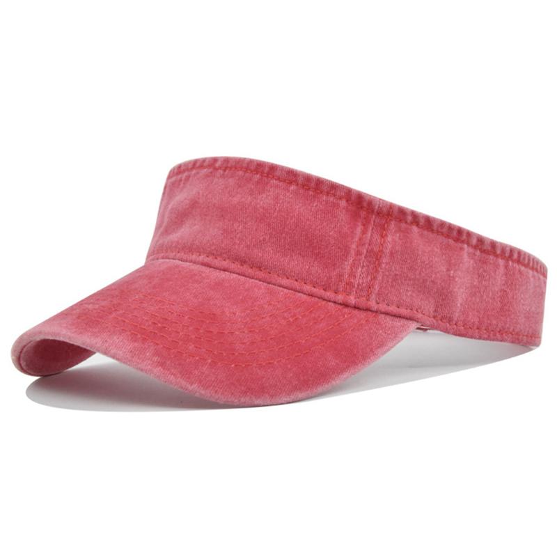 

1 шт. Козырек Солнечная шляпа Пляжная Хлопок Теннис Однотонная Однотонная Бейсболка Регулируемая Гольф Спорт Мужская/Женская