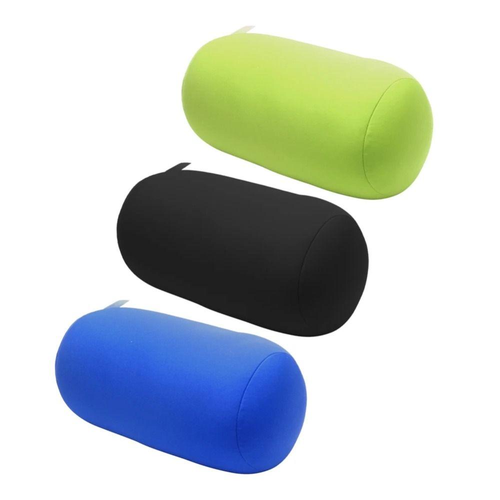 Super Soft Back Cushion Pillow Mini Microbead Roll Cushion Home Accessories Head PillowCase  Office