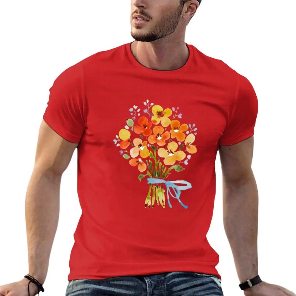 patterns Everyday | Summer bouquet T-Shirt shirts graphic tees Short sleeve tee oversized t shirts for