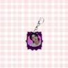 7pcs BTS Retro Photo Frame Style Keychain, Member Portrait Backpack Charm, Celebrity Merchandise Support Ornament
