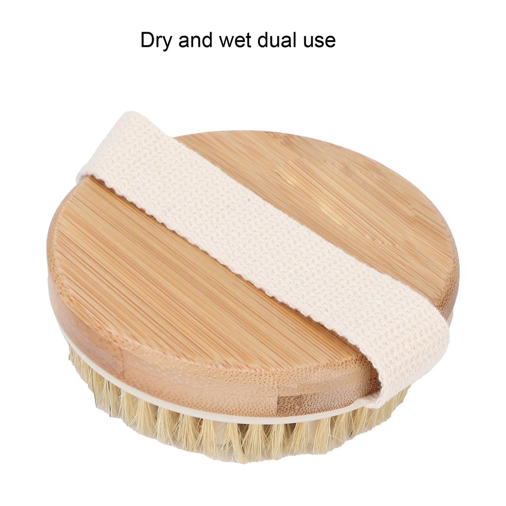 SOUTHFIN Massagebürste Runde Form Peelt Abgestorbene Haut Glättet Cellulite Körperbürste