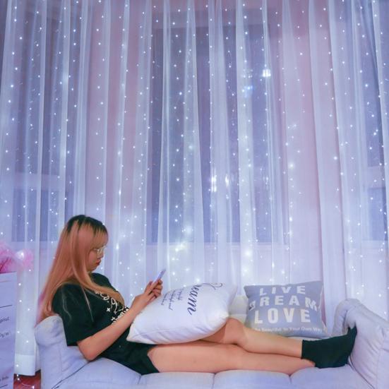 Peri Işık Düşük Basınçlı USB Powered Hafif Romantik LED Yıldızlı Yanıp Sönen Peri Lambası Bahçe için