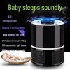 Silent USB Indoor Mosquito Killer Lamp: Electric Shock Insect Trap for Home & Dorm