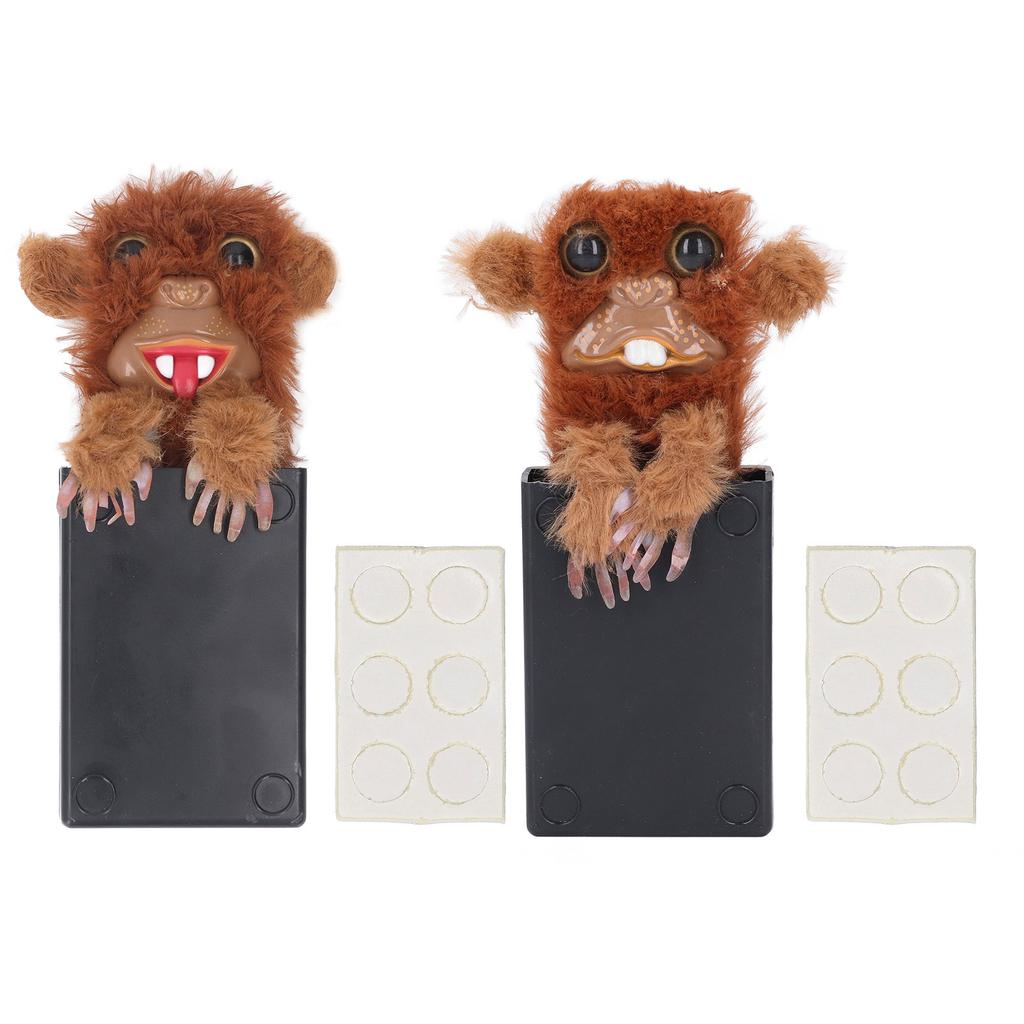 Surprise Prank Monkey Toy Realistic Funny Strengthen Relationships Pop Up Prankster Monkey Plush Dol